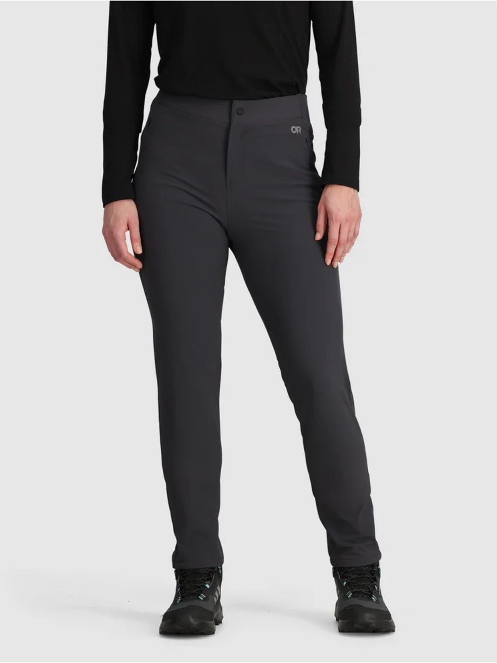 Outdoor Research Women’s Rialto Fleece Lined Pants UPF Sun Protection Storm